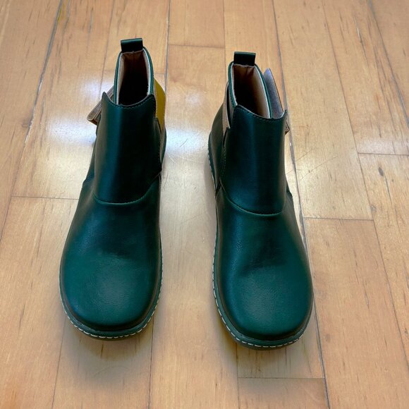 Green Booties Size 6.5 - Picture 2 of 3